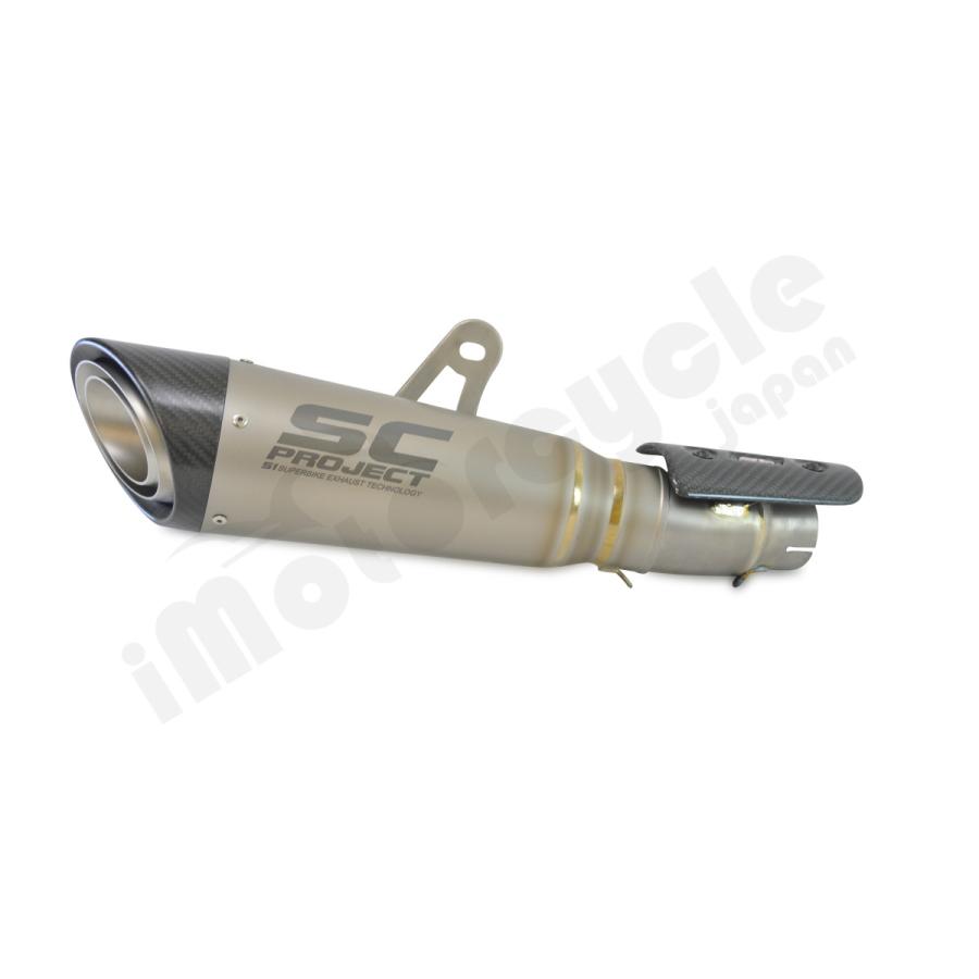 SCプロジェクト Honda CB1000R 18-20 S1サイレンサー \u0026 フルチタンリンクパイプ H27A-T41Tの画像