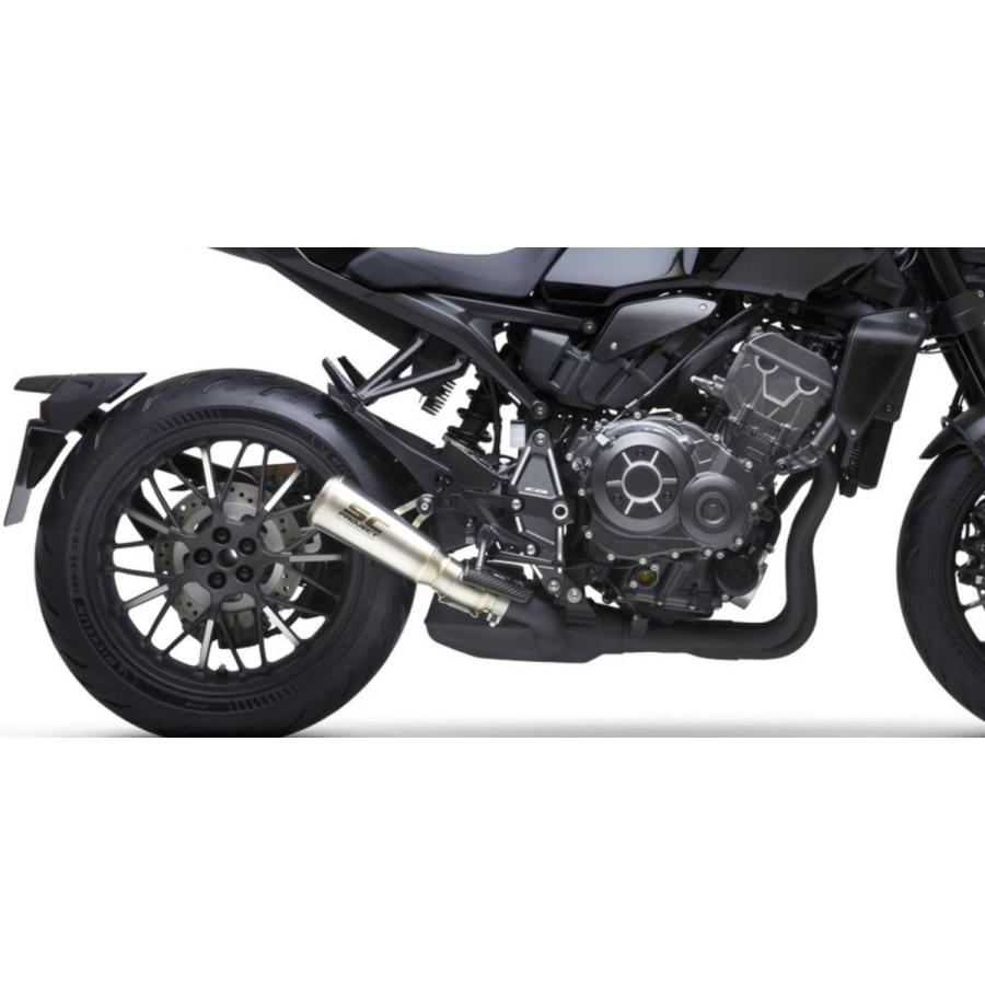 公道走行可 CB1000R 21-25 SCプロジェクト ヴィンテージコニック '70s スリップオン H27B-42A70Sの画像