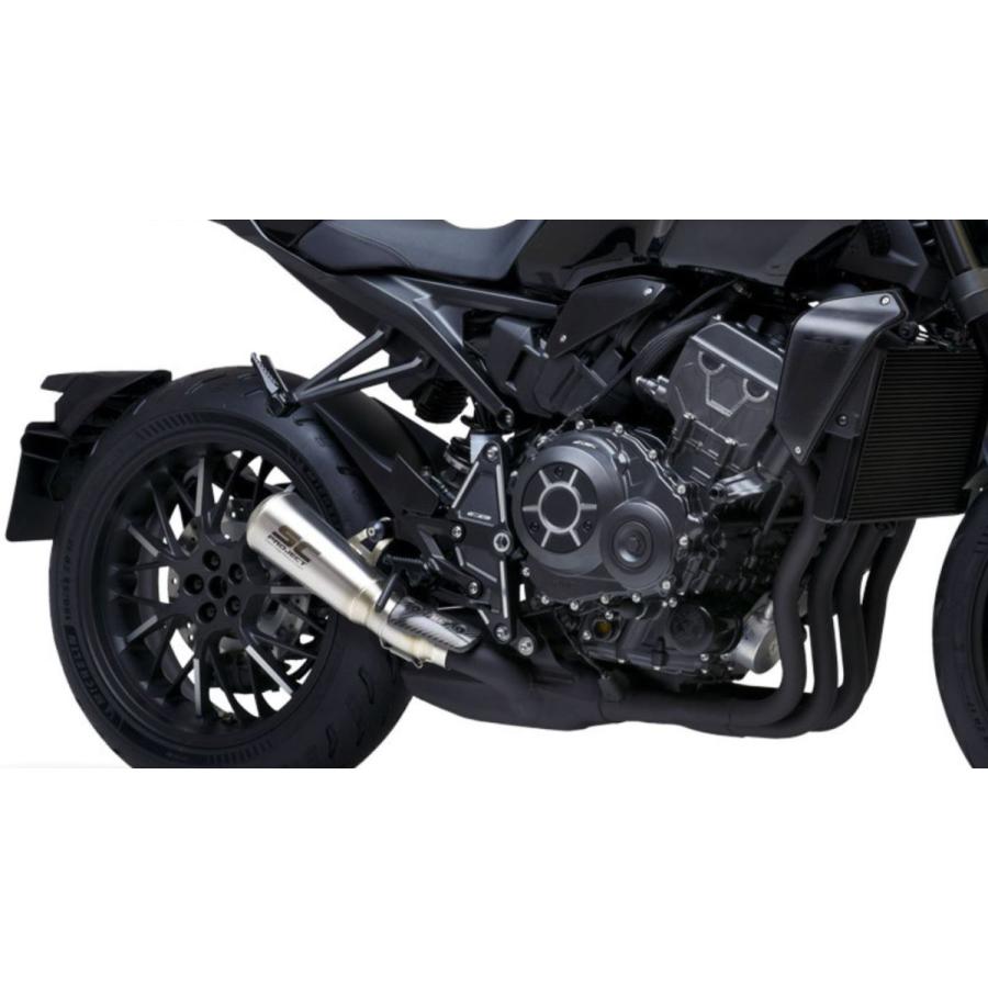 公道走行可 CB1000R 21-25 SCプロジェクト ヴィンテージコニック '70s スリップオン H27B-42A70Sの画像
