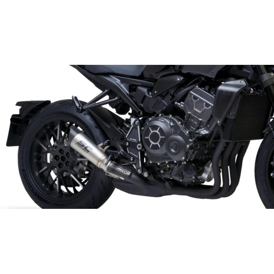 SCプロジェクト Honda CB1000R 21-25 S1サイレンサー \u0026 フルチタンリンクパイプ  H27B-T41Tの画像