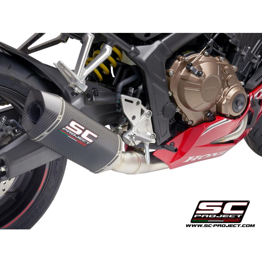 SCプロジェクト ホンダ CBR650R 19-20 フルエキゾーストシステム 4-1 \u0026 SC1-M サイレンサー H31B-C115C