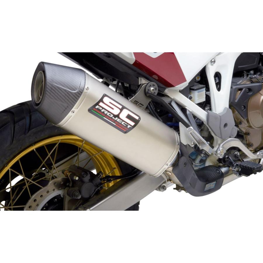 公道走行可 CRF1100L AFRICAツイン 20-23 SC Project スリップオン H36-122T｜gigastation