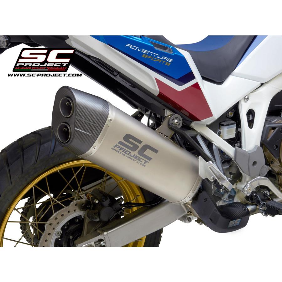 CRF1100L AFRICAツイン 20-23 公道走行可 アドベンチャー スリップオンサイレンサー SCプロジェクト ADVENTURE H36-85T