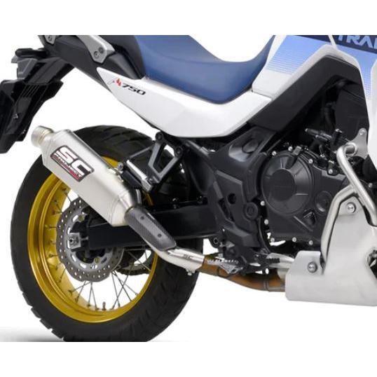 Honda XL750 TRANSALP 23-24 公道走行可 スリップオン SCプロジェクト ラリーレイド H48A-100Tの画像