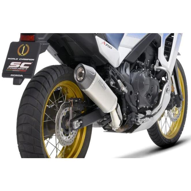 Honda XL750 TRANSALP 23-24 公道走行可 スリップオン SCプロジェクト エクスプローラーII H48A-121Tの画像
