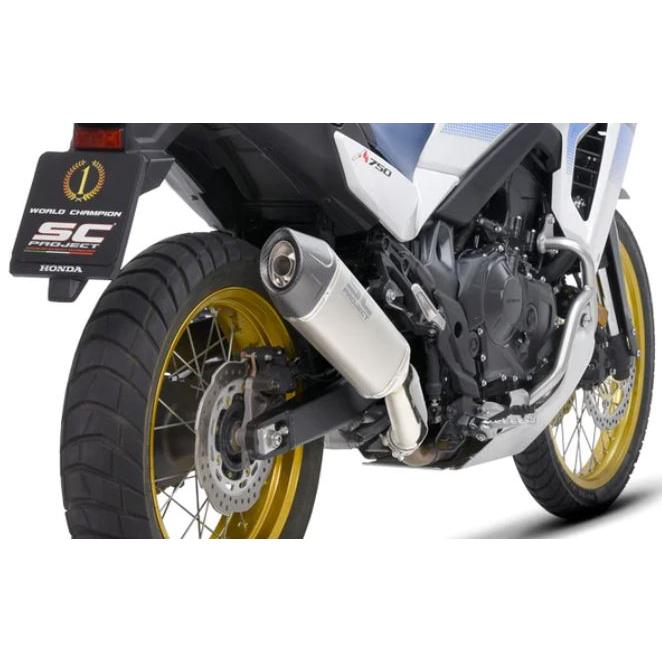 Honda XL750 TRANSALP 23-24 公道走行可 スリップオン SCプロジェクト エクスプローラーII H48A-121Tの画像