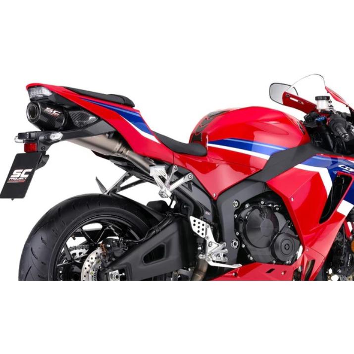 CBR600RR 21-26 スリップオンサイレンサー & フルチタンリンクパイプ SCプロジェクト SC-RR H53A-T185T-R-G