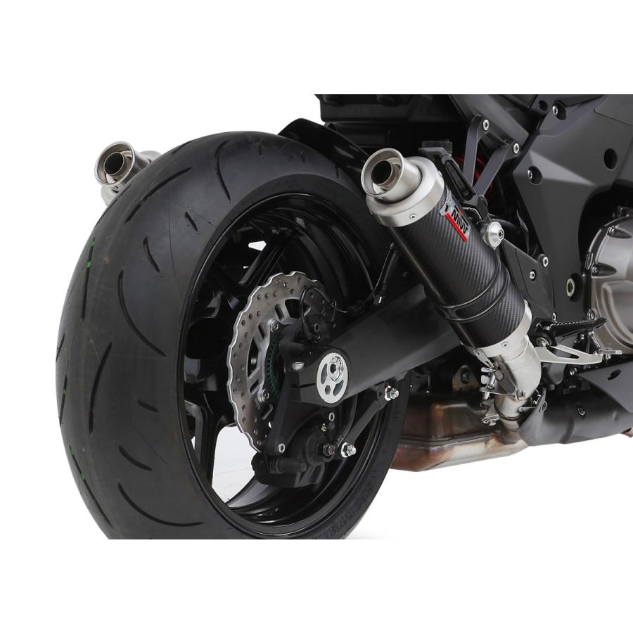 Mivv Ninja1000 2014-2020 デュアル スリップオン GP カーボン K.039.L2S