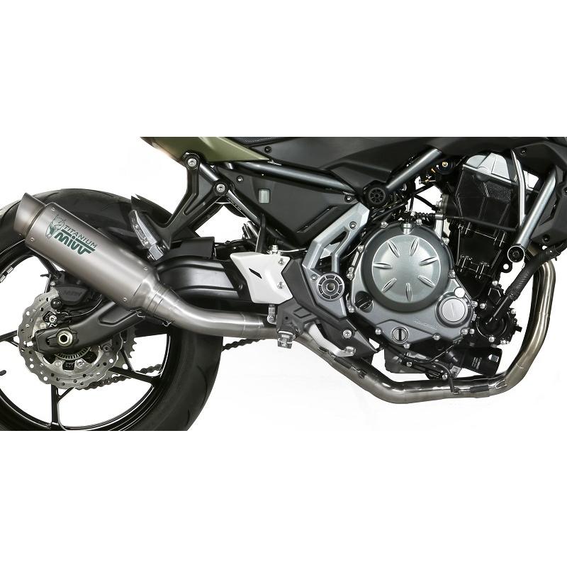 Mivv Z650 2017-2023 盛りだくさん取り合わせ GP PRO (触媒あり) チタン K.044.L6P-ACC.049.A1 バイク-スリップオンマフラー