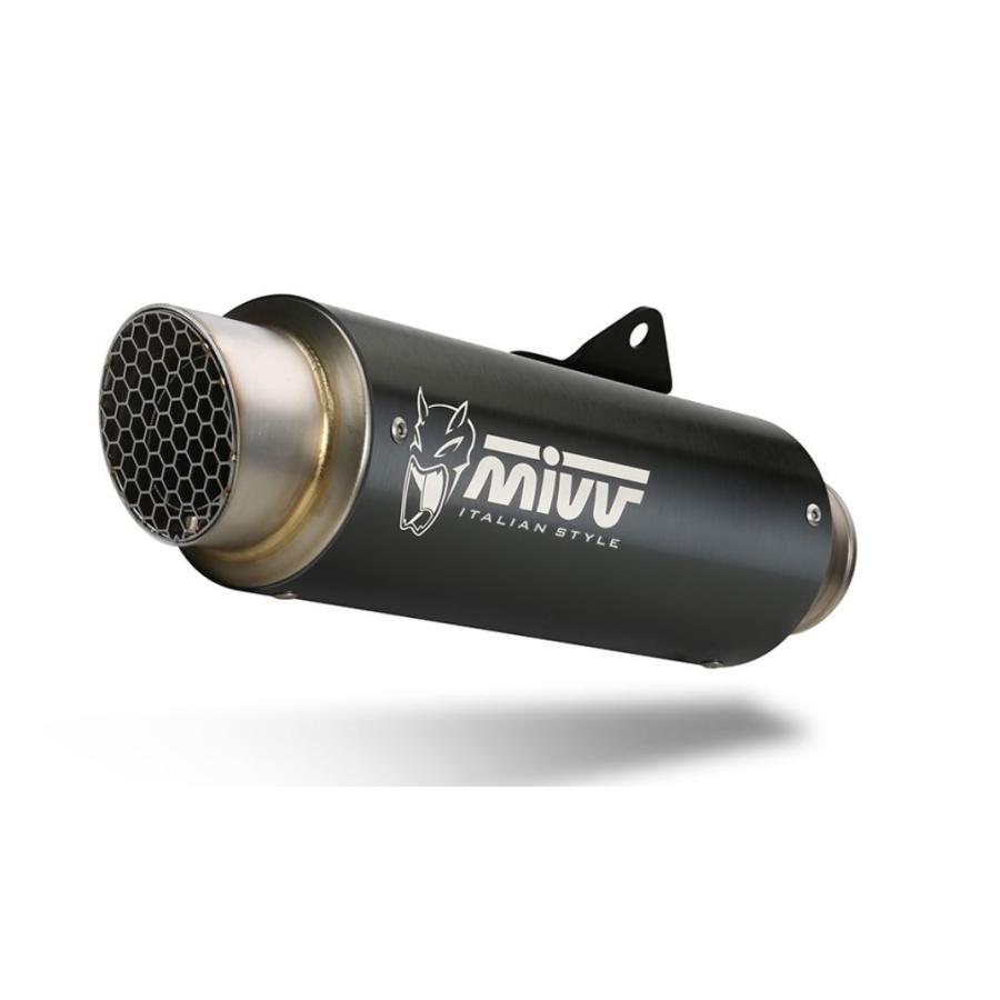 Mivv Z650 17-23 フルシステム GP PRO BLACK (触媒なし) ブラック