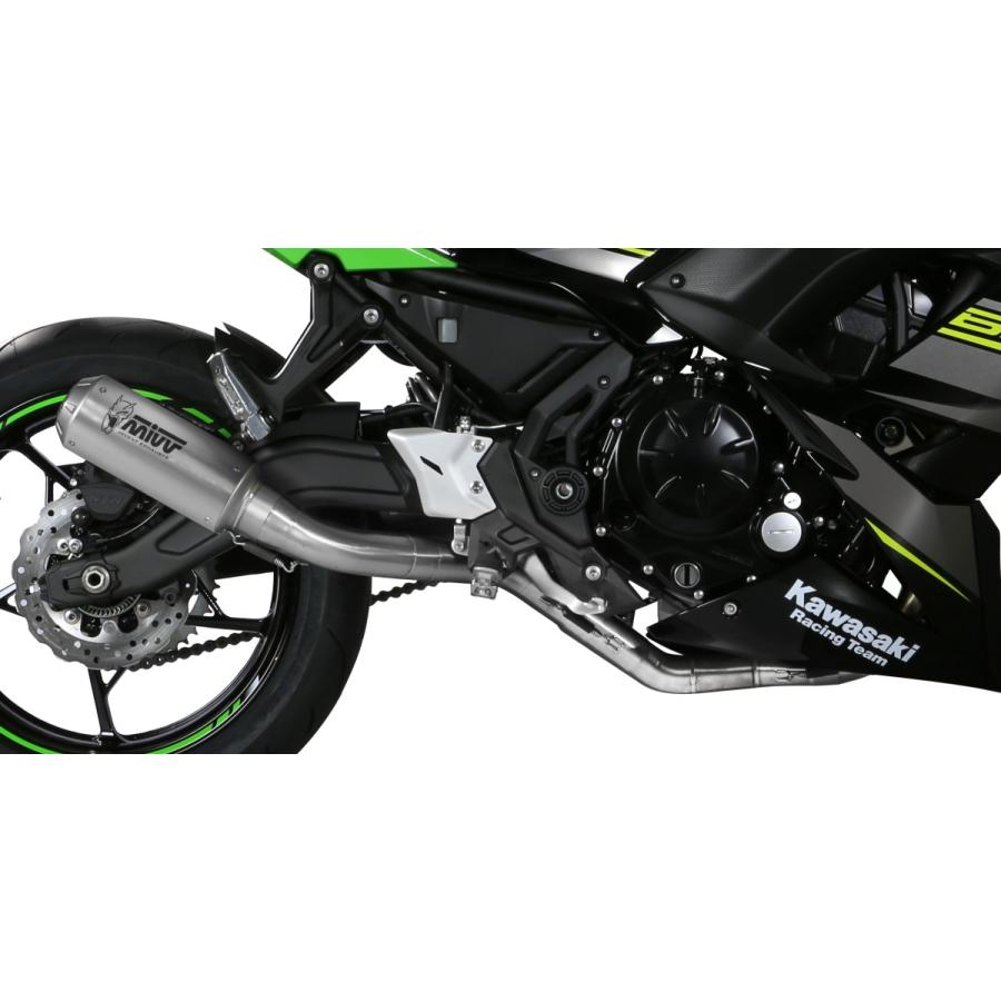 Mivv Ninja650 2017-2023 フルシステム MK3 ステンレス K.044.SM3X