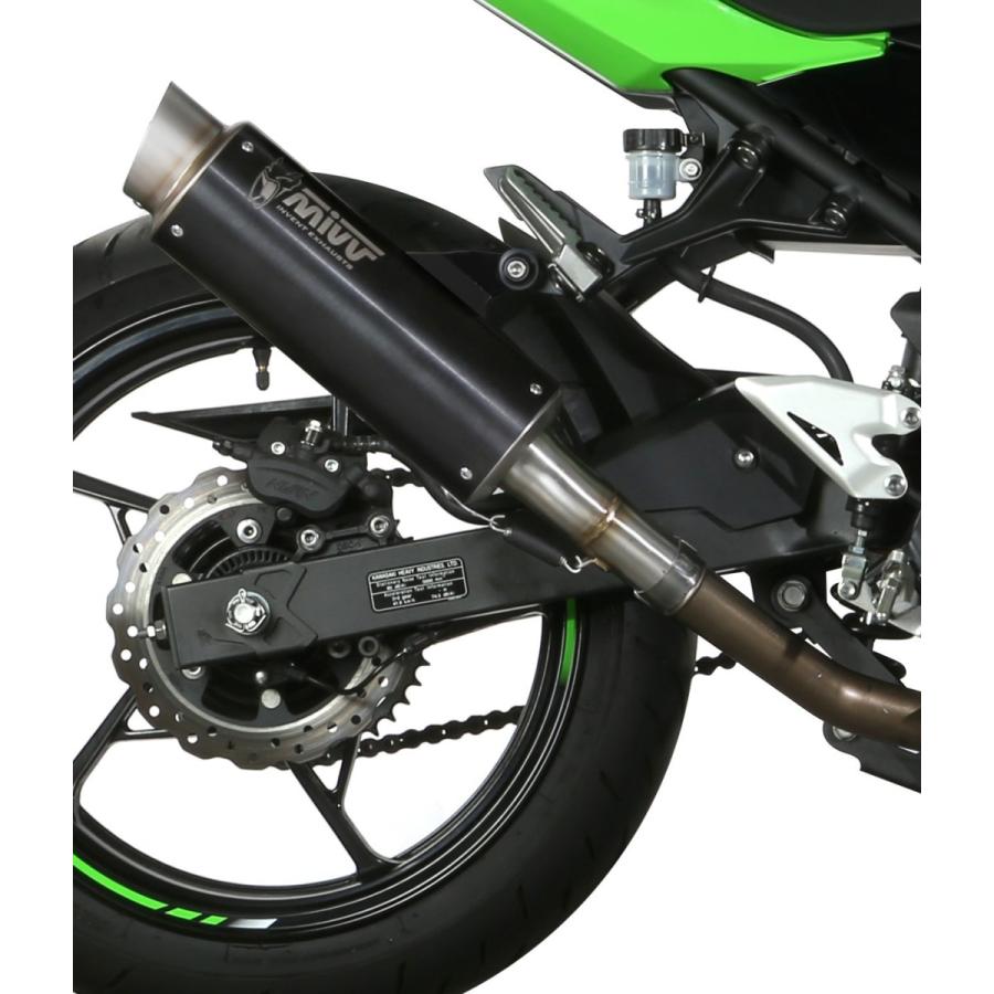 Mivv Z400 19-23 スリップオン GP PRO BLACK ブラックステンレス K.047.LXBP