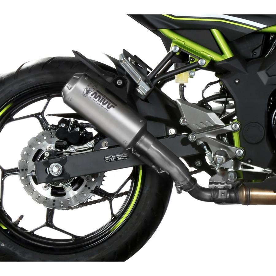 Mivv Z125 19-24 スリップオン MK3 ステンレス鋼 K.048.SM3X マフラー-スリップオンマフラー