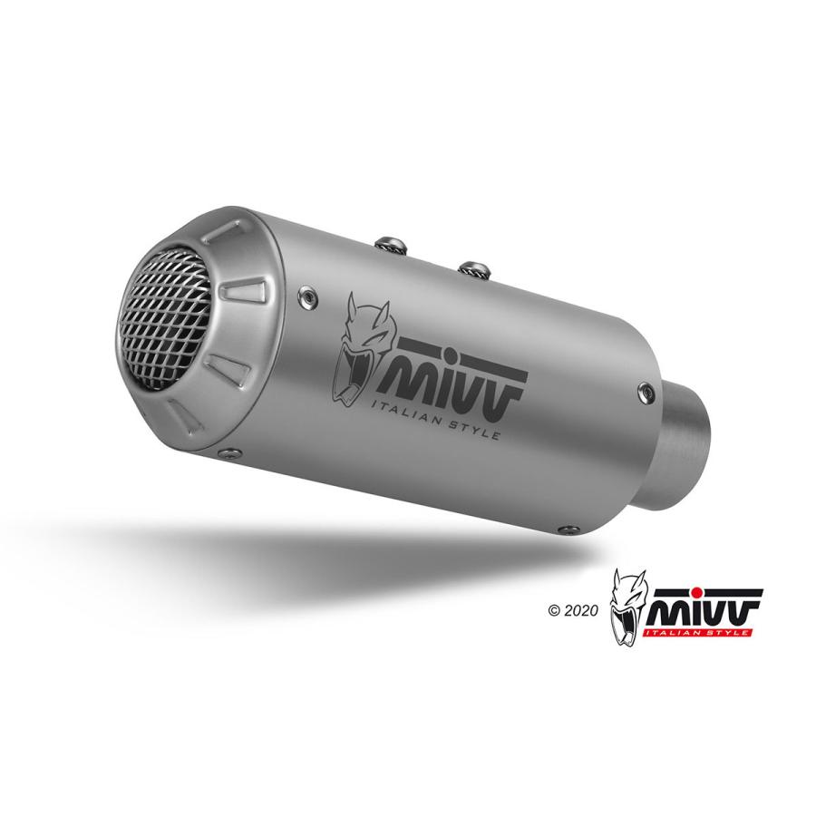 MIVV スリップオンマフラー NINJA1000SX（23年） Mivv Exhaust Ninja1000SX 20-25 スリップオン MK3 ステンレス K.054