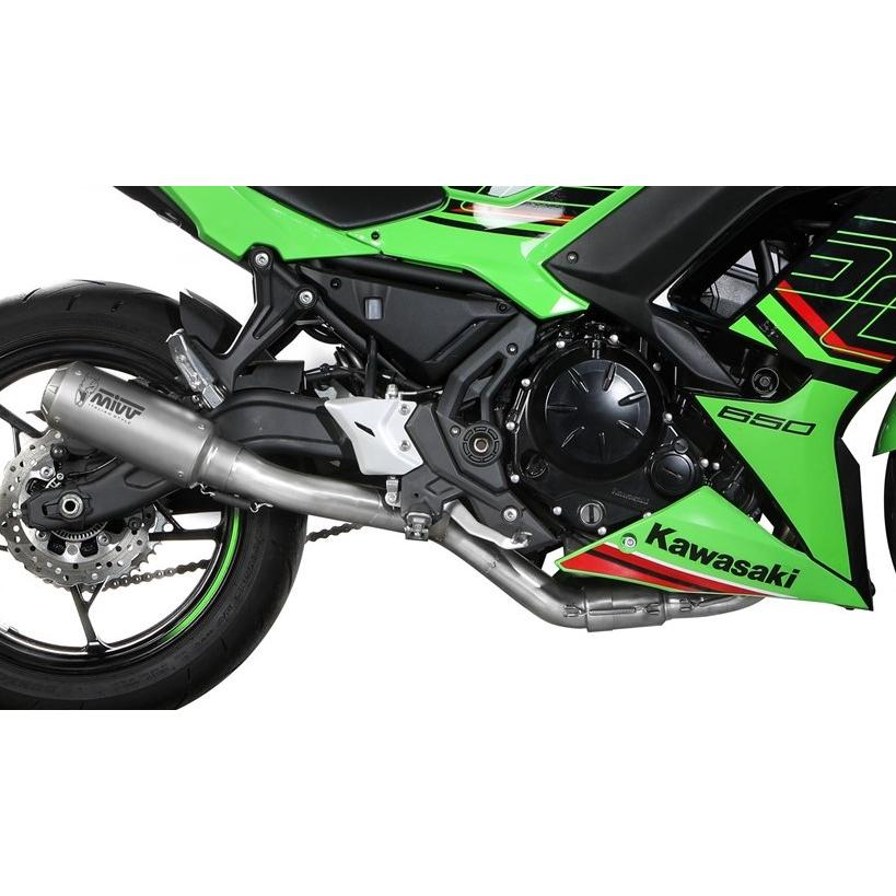 Mivv Ninja650 2024-2025 フルシステム MK3 ステンレス K.058.SM3X