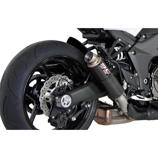 SCプロジェクト Z1000 2014-2016 GPM2サイレンサー スリップオン カーボン K19-18C