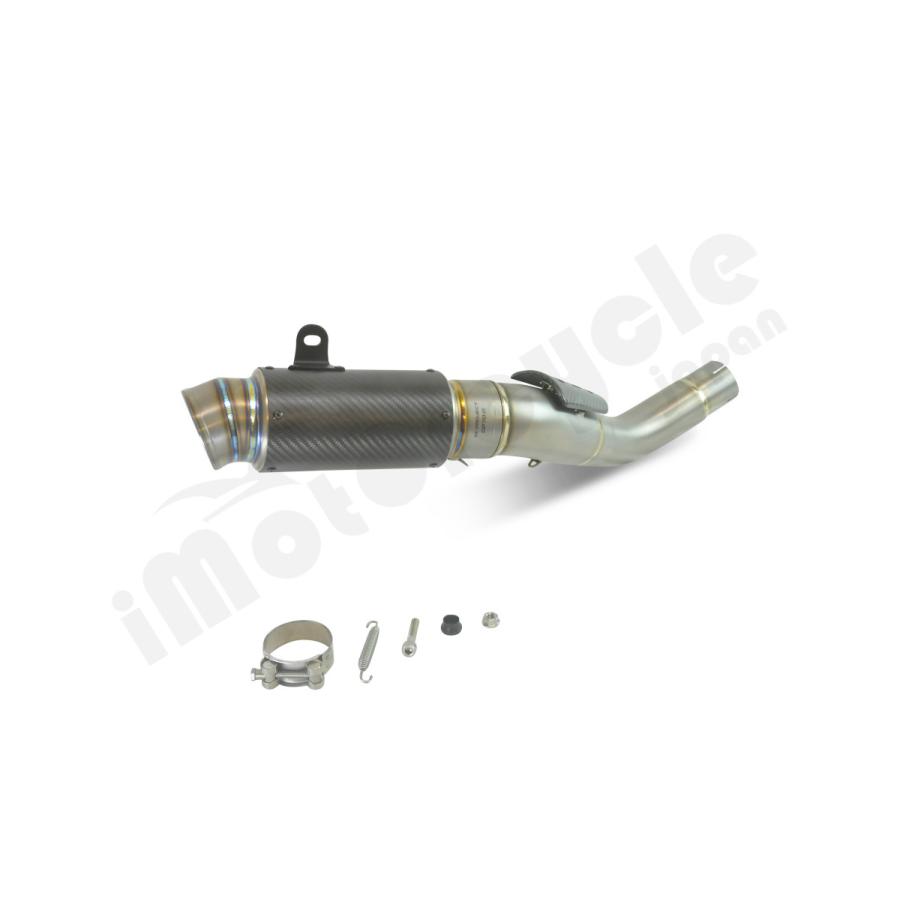 ZX-10R 17-20 スリップオンサイレンサー \u0026 フルチタン キャタライザーキャンセルパイプ SCプロジェクト GP70-R K22A-DET70Cの画像