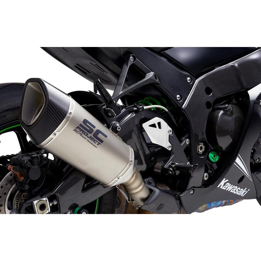 公道走行可 Kawasaki ZX-10R 2016 SC Project SC1-R ＆ リンクパイプ チタン K22B-T90T