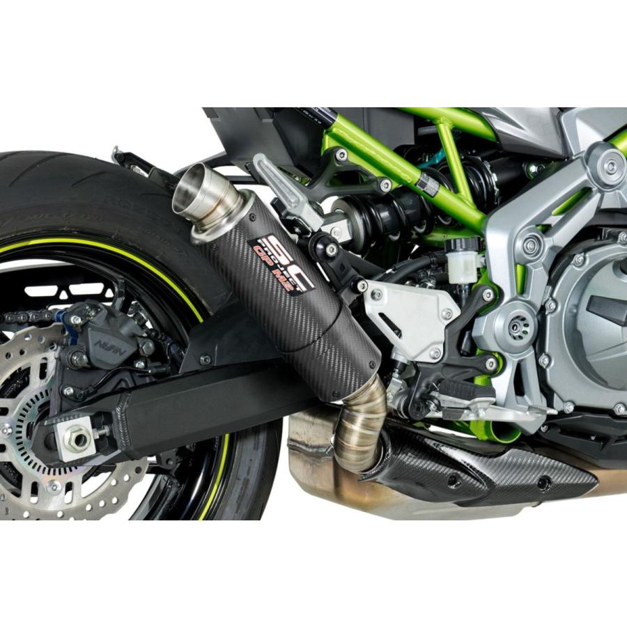 SCプロジェクト Kawasaki Z900 2017-2019 GP M2スリップオン