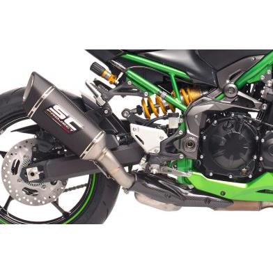 Z900 2020 公道走行可 スリップオンサイレンサー \u0026 フルチタンリンクパイプ SCプロジェクトSC1-R K34A-T90Cの画像