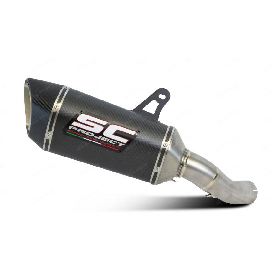 Z900 20-24 公道走行可 スリップオンサイレンサー \u0026 フルチタンリンクパイプ SCプロジェクト SC1-R K34B-T90Cの画像