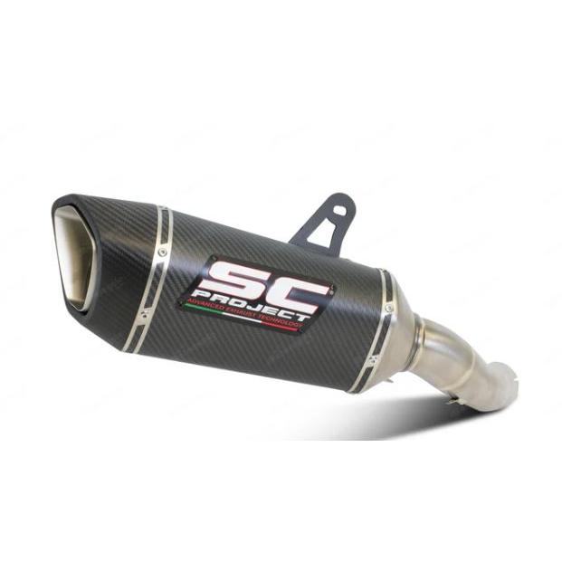 Z900 20-24 公道走行可 スリップオンサイレンサー \u0026 フルチタンリンクパイプ SCプロジェクト SC1-R K34B-T90Cの画像
