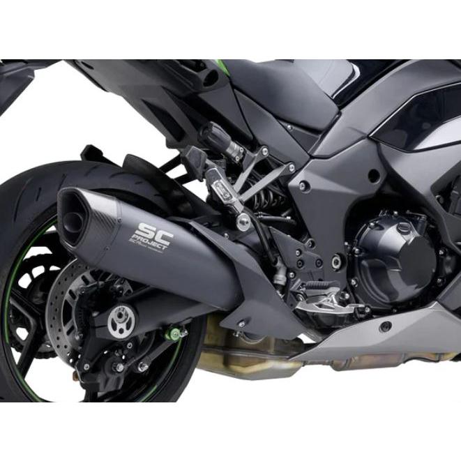 公道走行可 NINJA 1000SX 2020 SC Project SC1-R スリップオン ”ブラックエディション” K41A-93MBの画像