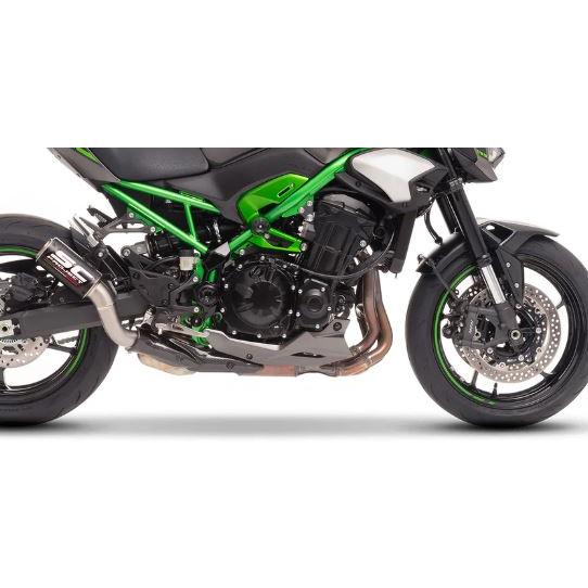 Z900 25-26 公道走行可 スリップオン & フルチタンリンクパイプ SCプロジェクト CR-T K43A-T36CRの画像