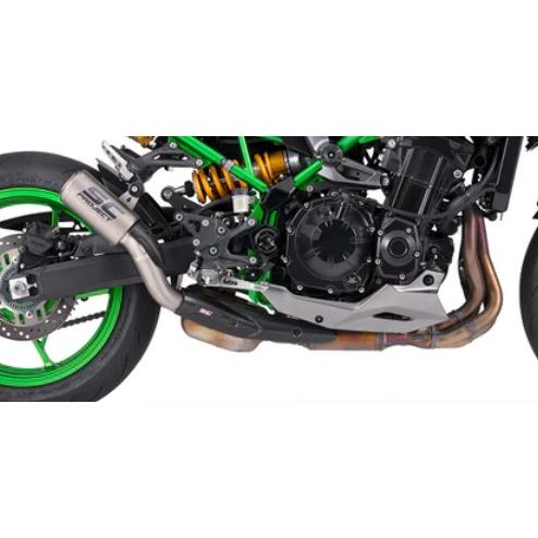 Z900 25-26 公道走行可 スリップオンサイレンサー & フルチタンリンクパイプ SCプロジェクト CR-T K43A-T36TRPの画像