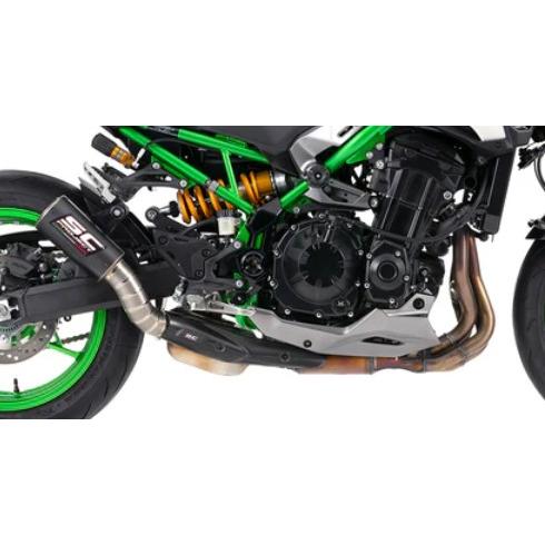 Z900 25-26 公道走行可 スリップオンサイレンサー & フルチタンリンクパイプ SCプロジェクト CR-T M2 K43A-T67CRの画像