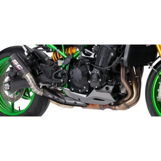 Z900 25-26 公道走行可 スリップオンサイレンサー & フルチタンリンクパイプ SCプロジェクト CR-T M2 K43A-T67CRの画像