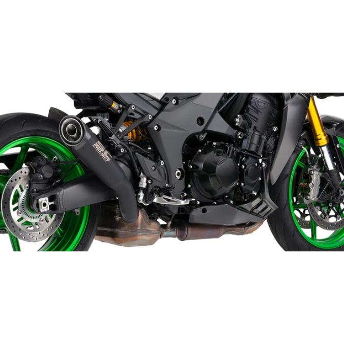 Z1100 26 公道走行可 スリップオン \u0026 フルチタンリンクパイプ \"ブラックエディション\" SCプロジェクト S1 K44A-T41MBの画像