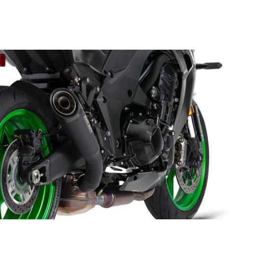 Z1100 26 公道走行可 スリップオン \u0026 フルチタンリンクパイプ \"ブラックエディション\" SCプロジェクト S1 K44A-T41MBの画像