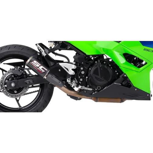 NINJA500 24-26 スリップオンサイレンサー SCプロジェクト CR-T K45B-36CR