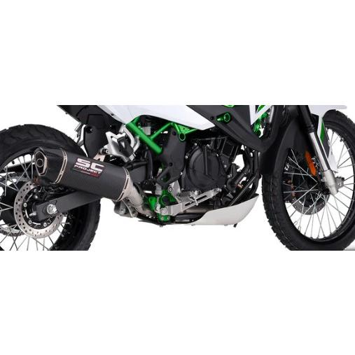 KLE500 2026 公道走行可 スリップオンサイレンサー SCプロジェクト SC1-X K46A-181Cの画像