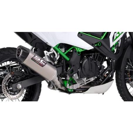 KLE500 2026 公道走行可 スリップオンサイレンサー SCプロジェクト SC1-X K46A-181Tの画像