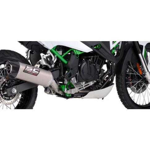 KLE500 2026 公道走行可 スリップオンサイレンサー SCプロジェクト SC1-X K46A-181Tの画像