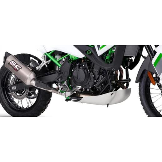 KLE500 2026 公道走行可 スリップオンサイレンサー SCプロジェクト SC1-X K46A-181Tの画像