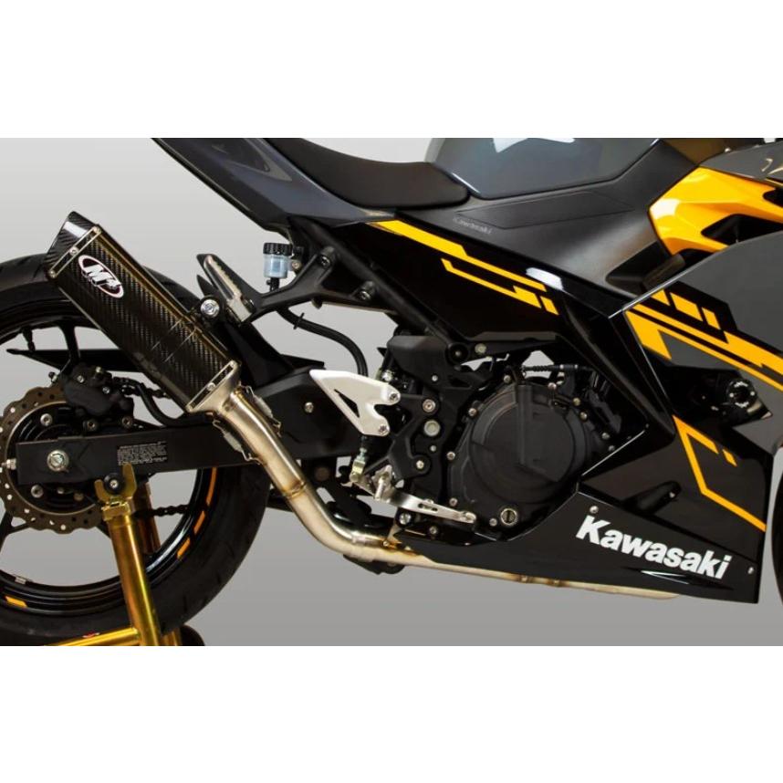 まかいきし WR'S Kawasaki ZX-4R SE/ZX-4RR ラウンドタイプSLIP-ONマフラー