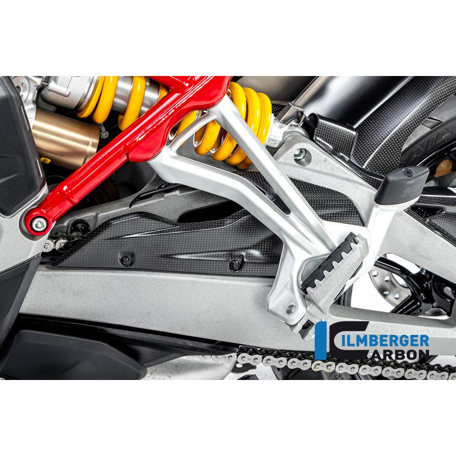 Ilmberger Multistrada V4/S 20-21 チェーンガード/スイングアーム (艶なし) KEH.110.M421M.Kの画像