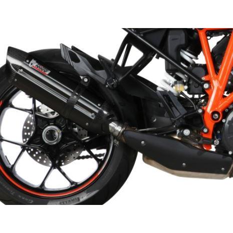 Mivv KTM 1290 スーパーデュークGT 16-24 スリップオン SUONO BLACK ブラックステンレス KT.018.L9