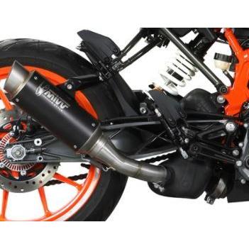 Mivv KTM 125 DUKE 2021-2023 スリップオン GP PRO BLACK ブラックステンレス KT.025.LXBP