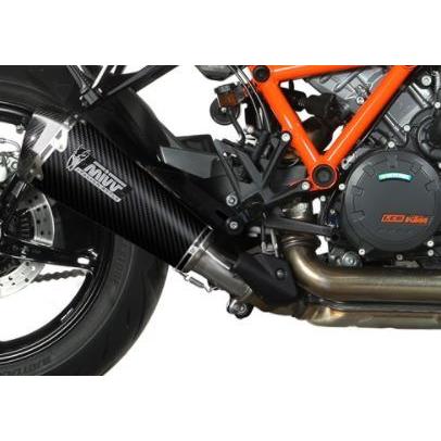 Mivv KTM 1290 スーパーデュークR 20-23 スリップオン DELTA RACE カーボン KT.026.LDRC