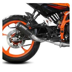 ktm デューク　マフラー　mivv Mivv KTM 390 DUKE 2024-2025 スリップオン MK3 ステンレスブラック KT