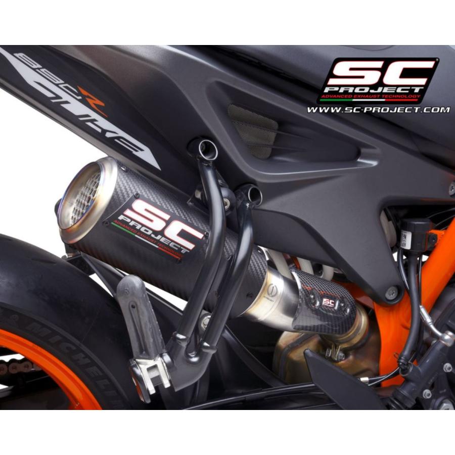 SCプロジェクト KTM 890 DUKE '20-23 CR-T M2 スリップオン KTM12C