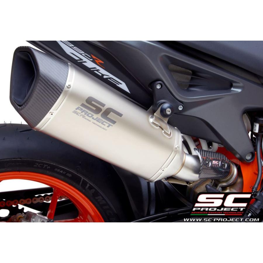 公道走行可 KTM 890 DUKE 20-23 SC Project SC1-R スリップオン KTM12C