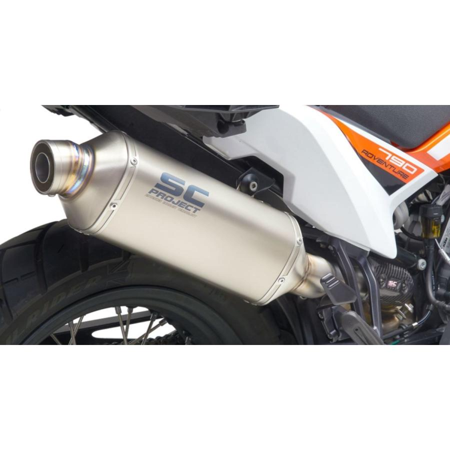 SCプロジェクト KTM 790 ADVENTURE 19-20 公道走行可 ラリーレイド スリップオンサイレンサー KTM15A-100Tの画像