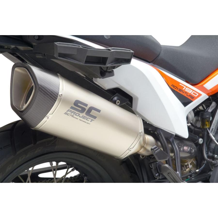 SCプロジェクト KTM 790 ADVENTURE 19-20 公道走行可 SC1-R スリップオンサイレンサー KTM15A-91Tの画像