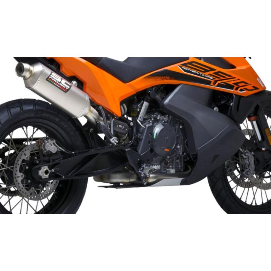公道走行可 KTM 890 ADVENTURE '21-23 SC Project ラリーレイド スリップオン KTM15B-100T