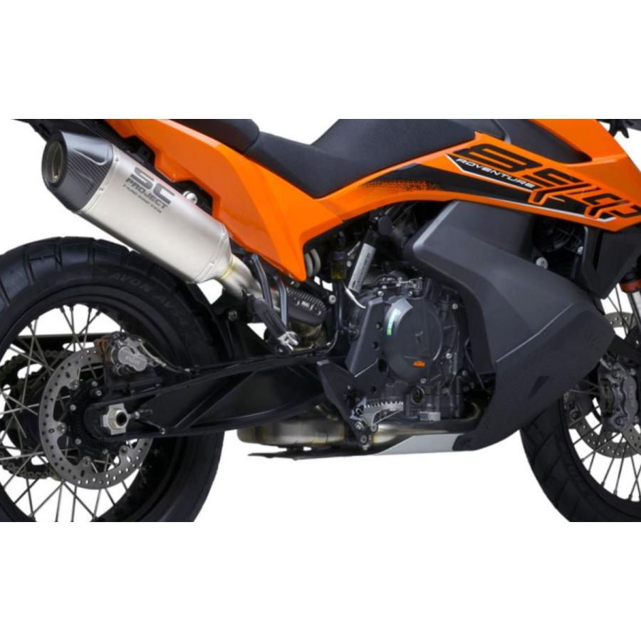 公道走行可 KTM 890 ADVENTURE 21-24 SC Project エクスプローラー II スリップオン KTM15B-121T